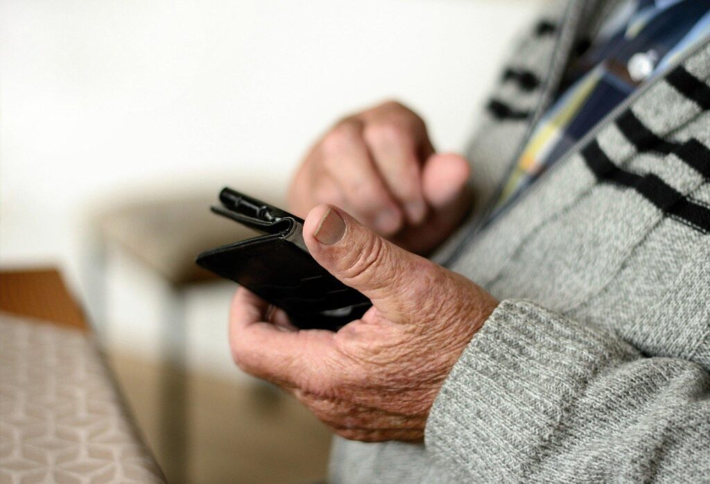 Smartphone fuer Senioren