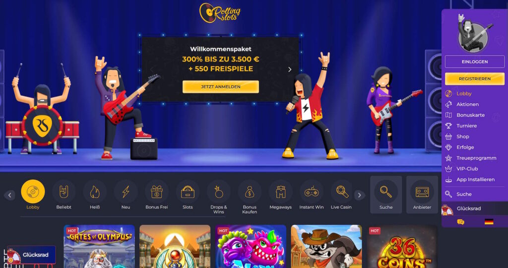 Rolling Slots Casino 10 Rolling Slots Startseite