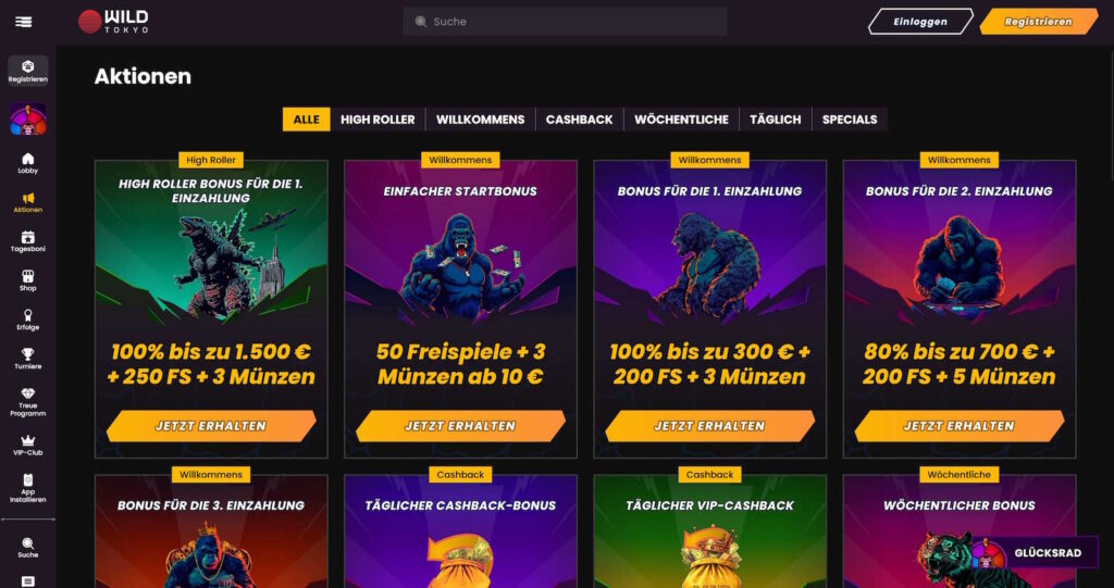 WildTokyo 2 Wild Tokyo Bonus