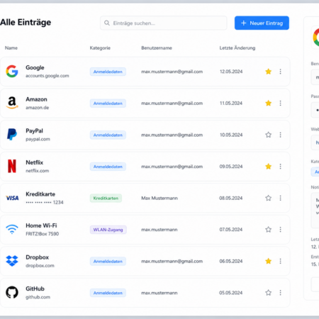Die besten Passwortmanager im Vergleich – Sicherheit, Funktionen und Kosten im Überblick