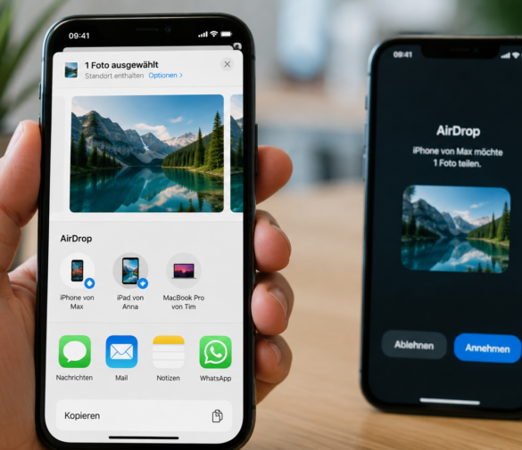 Technik-Magazin, Ratgeber und News 1 AirDrop funktioniert nicht: Das kann die Ursache sein